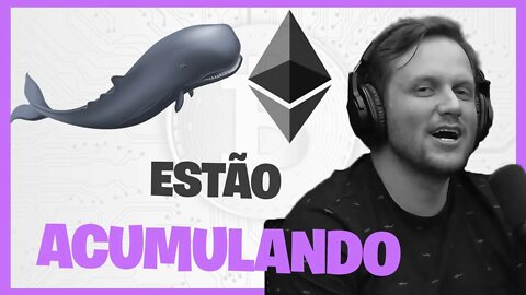 🐋. ETHEREUM e CHAINLINK baleias acumulando 🔶