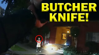 Bad Decision With Butcher Knife On Video! LEO Round Table S07E45b