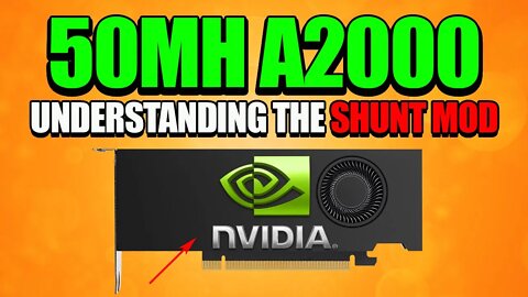 Understanding The A2000 SHUNT MOD + Hashrates