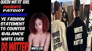 Queen Ma'at Girl Presents Patriot Wednesdays. From Fashion To Counter Balance White Lives Do Matter!