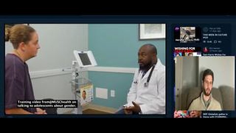 Training video for "doctors" talking to teens about gender