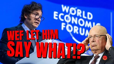 Javier Milei's EPIC Davos 2024 Talk In English In His Voice & Accent