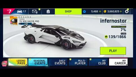 Unlimited Series Races on Android | Asphalt 9: Legends