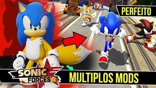 Sonic virou TAILS ?! - Sonic Forces mods #shorts