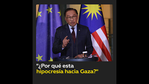 Primer ministro de Malasia tacha de “hipocresía” la actitud de Occidente hacia Gaza
