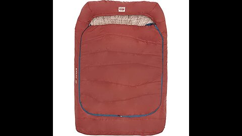 Kelty Tru.Comfort Doublewide 20 Degree Sleeping Bag – Two Person Synthetic Camping Sleeping Bag...