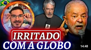 ACABOU O AMOR? ⛔ Irritado Lula manda recado para rede Globo