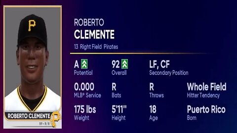 How To Create Roberto Clemente MLB The Show 22