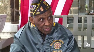 96-year-old East Baltimore Veteran honored for heroism during WWII