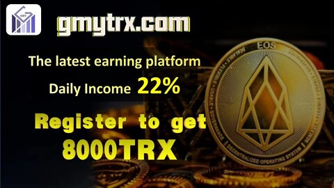The most profitable way in 2022 | Earn and mine TRX/USDT for free | Newcomers sign up to get 8000TRX