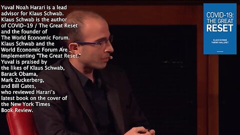 Yuval Noah Harari | "The Chief Value of Science Is Power. Science Is Not Really About Truth, It's About Power." - Yuval Noah Harari (Lead Klaus Schwab Advisor Praised by Obama, Zuckerberg and Gates)