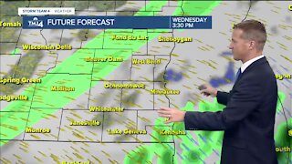 Temps hang in the 50s with chance for rain Wednesday