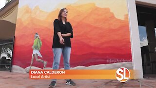 Hispanic Heritage Traditions: Murals by artist Diana Calderon