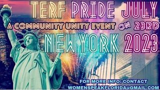 TERF Pride July, NYC
