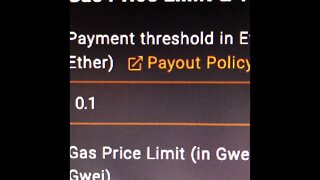 Ethereum Gas Fees Way Down | Set Your Ethermine Payouts and Gas Fees Now #shorts