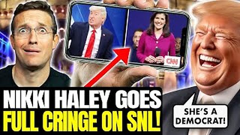 Nikki EXPOSED As Democrat PLANT LIVE On SNL in CRINGE Anti-Trump Rant: 'Yikes, I'm Voting TRUMP Now'