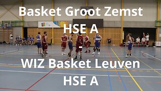 Basket Groot Zemst HSE A - WIZ Basket Leuven HSE A - 13 maart '24