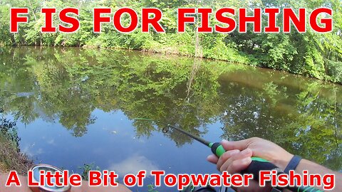 A Little Bit of Topwater Fishing