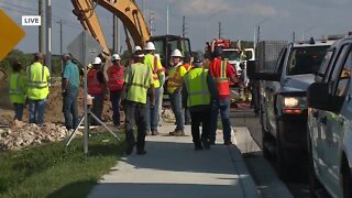 Trench collapse in Charlotte County