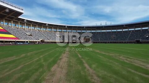 APPEALING STATE OF NAMBOOLE STADIUM RENOVATION WORKS BY UPDF ENGINEERING DEPARTMENT