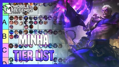 MINHA TIER LIST DE OUTUBRO 2021 | Mobile Legends