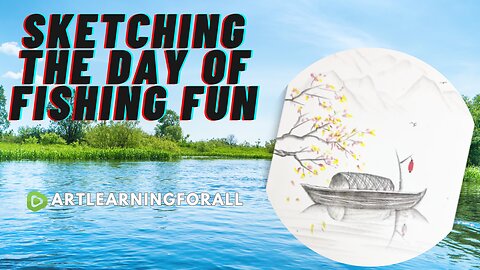 Sketching the Day of Fishing Fun 🎨🎣