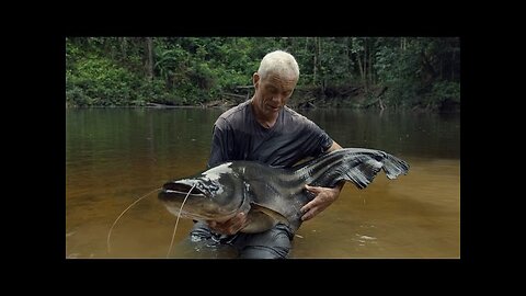 Watch Jeremy Finally Reel In This Elusive And Deadly Tapah - River Monsters