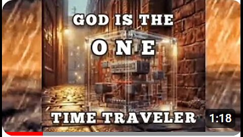 GOD ALONE IS THE ONE TIME TRAVELER