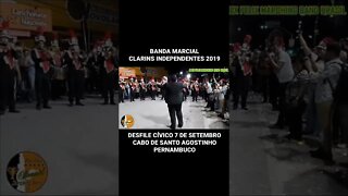 Banda Marcial Clarins Independentes 2019 - #shorts