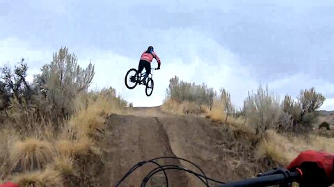 Eagle Bike Park ~ Follow Cam David (Stormin Mormon & Flow Trail)