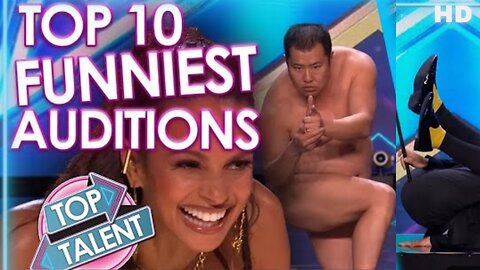 TOP 10 FUNNIEST AUDITIONS SO FAR ON BRITAIN'S GOT TALENT 2023 | Top Talent
