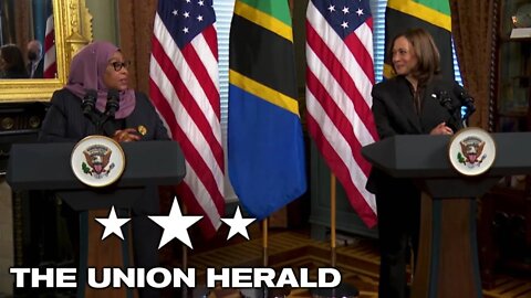 Vice President Harris and Tanzanian President Hassan Deliver Remarks to the Press