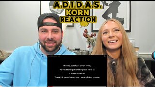 Korn - A.D.I.D.A.S. | REACTION / BREAKDOWN ! (LIFE IS PEACHY) Real & Unedited