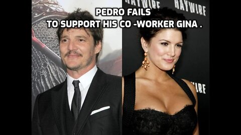 STAR WARS THE MANDALORIAN GINA CARANO ATTACKED BY SJWS - PEDRO PASCAL FAILS TO SUPPORT HER.