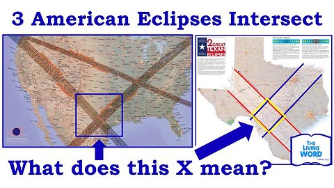 3 Solar Eclipses - What does the first X mean?