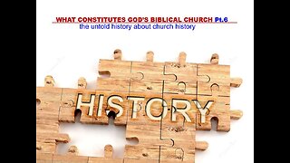 06-17-23 WHAT CONSTITUTES GODS BIBLICAL CHURCH Pt.6 - AY By Evangelist Benton Callwood