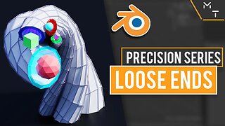 Need to Know Series Loose Ends - Blender 2.83 Precision Modeling | ( Tutorial Part - 11 )