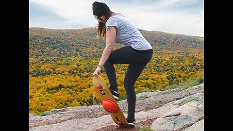 Whirly Board Spinning Balance Board and Agility Trainer