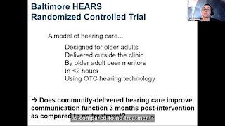 HLAA Research Symposium 2021: Hearing Care for All Innovations in Extending the Reach of Hearing Care