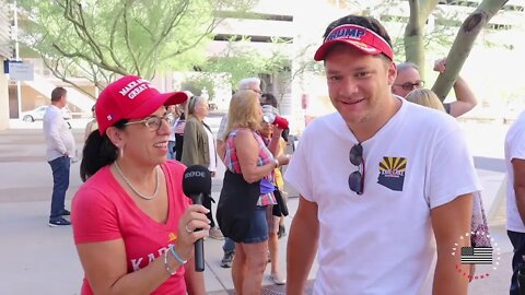 Voter Reaction with Joann Wheeler | Turning Point USA Event | Arizona | AllConservatives.com