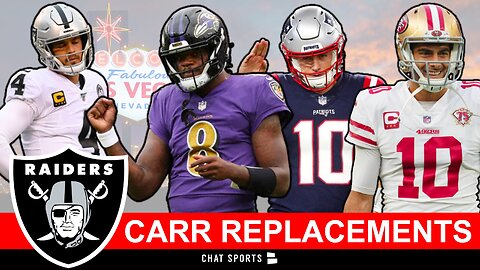 Lamar Jackson could replace Derek Carr in 2023 as the Raiders QB