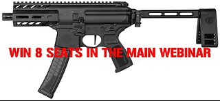 SIG MPX K 9MM MINI #3 FOR 8 SEATS IN THE MAIN WEBINAR