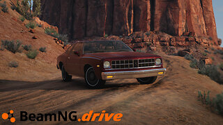 BeamNG.drive | Cruising in Utah, USA with Bruckell Moonhawk 378 V8 Luxe