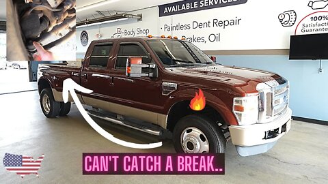 My F-350 Caught FIRE!