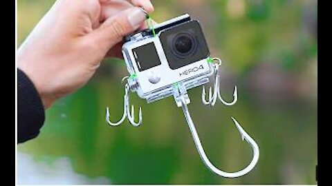 World's FIRST GOPRO FISHING LURE!