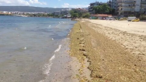 West of the ruined historic Deauville Pier to the seaport of Thessaloniki