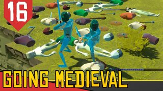 DEUS VULT com CAVALEIROS MEDIEVAIS DE ARMADURA - Going Medieval #16 [Série Gameplay Português PT-BR]
