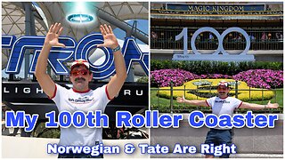 My 100th Roller Coaster! | TRON Lightcycle Run | Magic Kingdom | Digital Bites