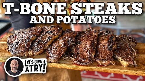 T-Bone Steak and Potatoes | Blackstone Griddles