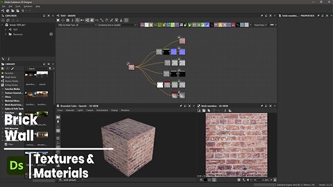 How to make your own brick wall textures from an image in Substance Designer
